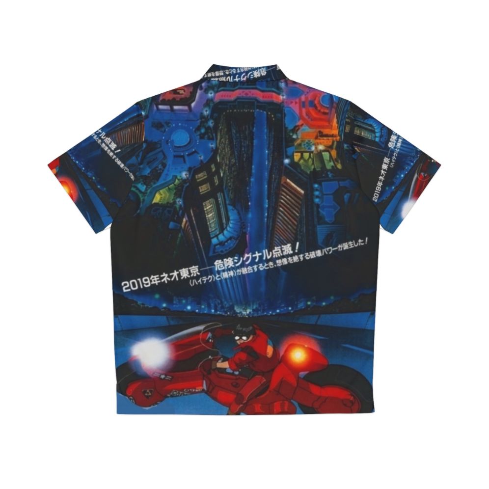 2019 Akira Inspired Cyberpunk Hawaiian Shirt - Back