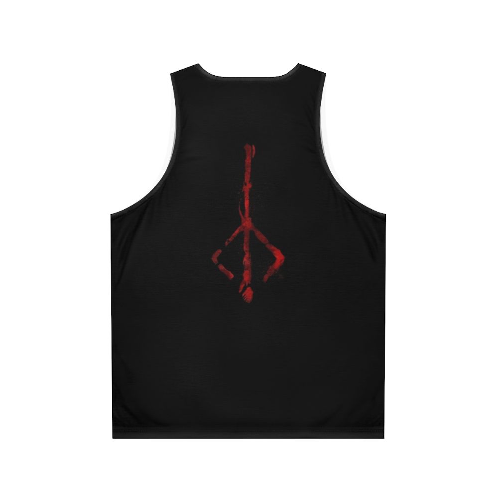 Hunter's Beast Unisex Tank Top - Bloodborne, Dark Souls Inspired - Back