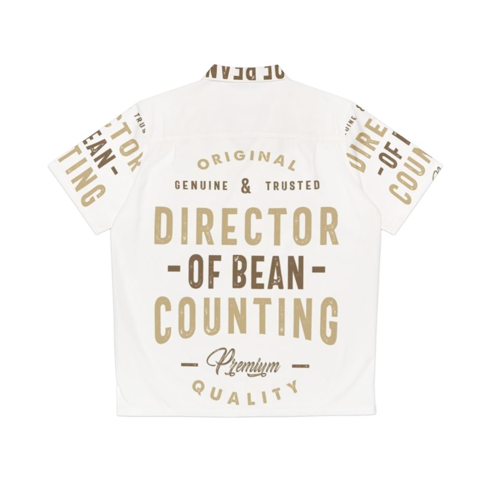 Director of Bean Counting Hawaiian Shirt - Back