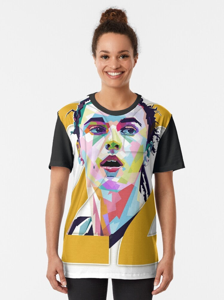 Caitlin Clark Pop Art Graphic T-Shirt - Women