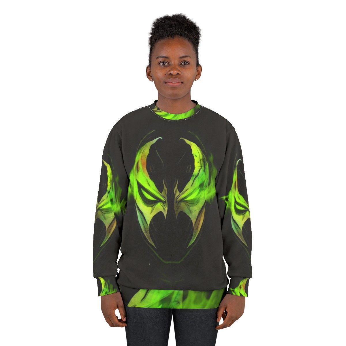 Lithium Spawn superhero sweatshirt - women