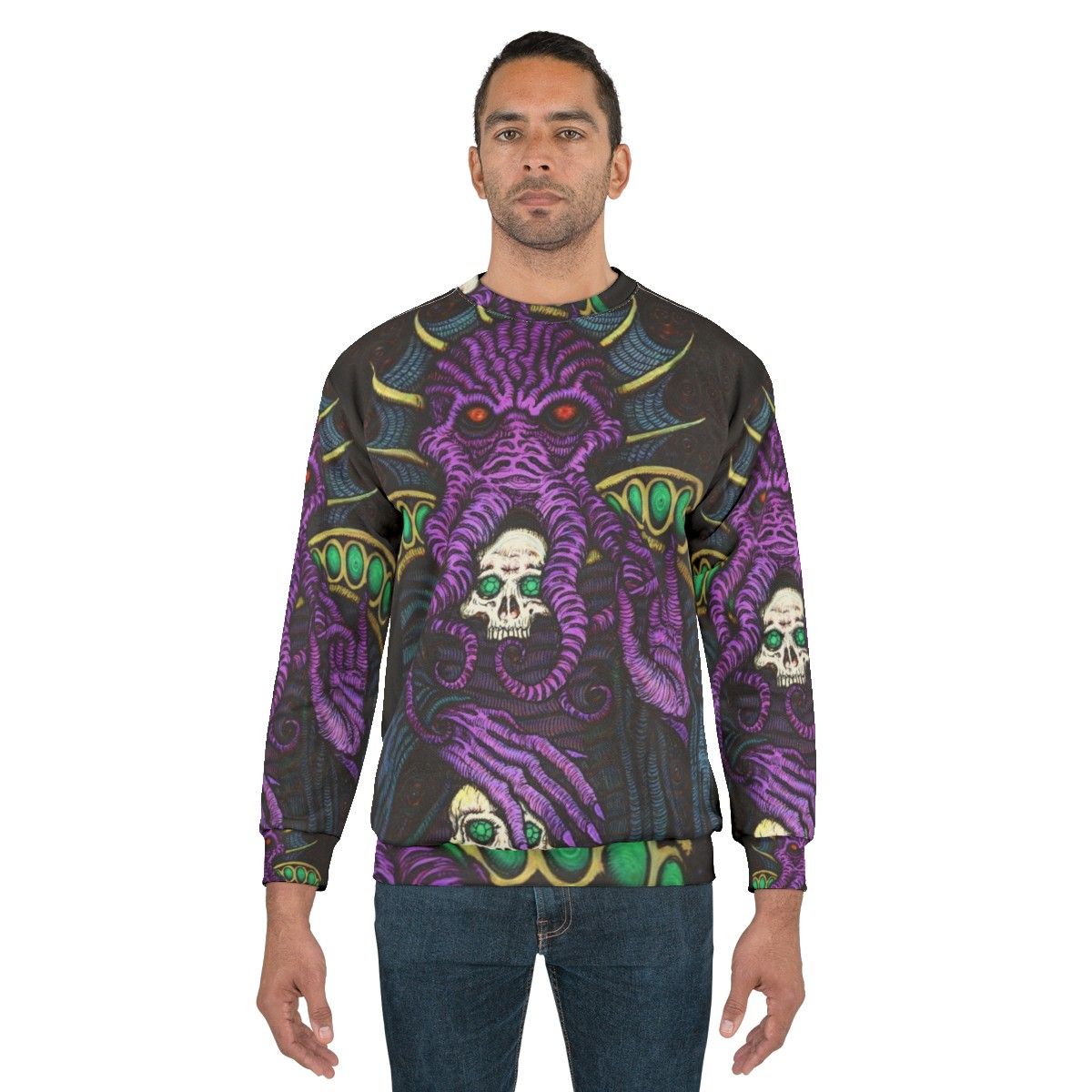 Mind Flayer Azhmodai 2018 Dungeons & Dragons Sweatshirt - men