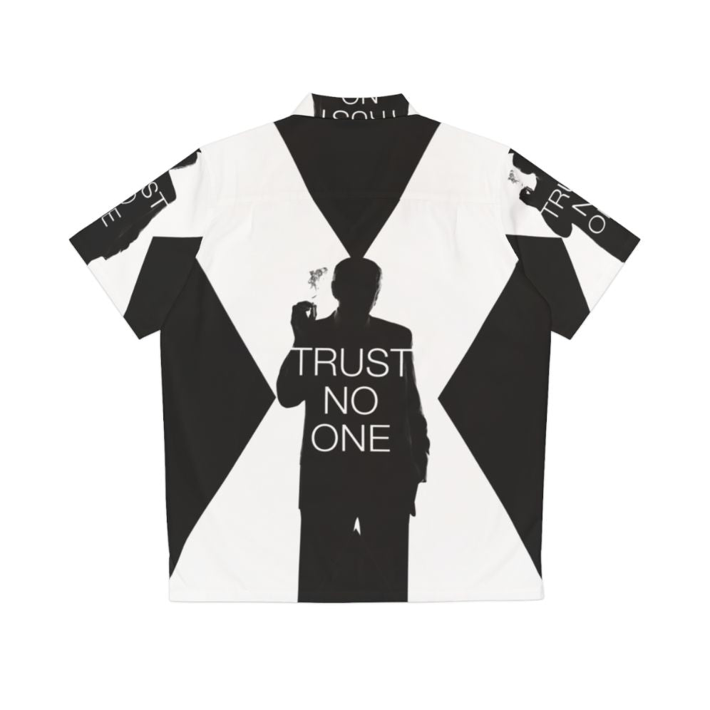 X-Files "Trust No One" Hawaiian Shirt - Back