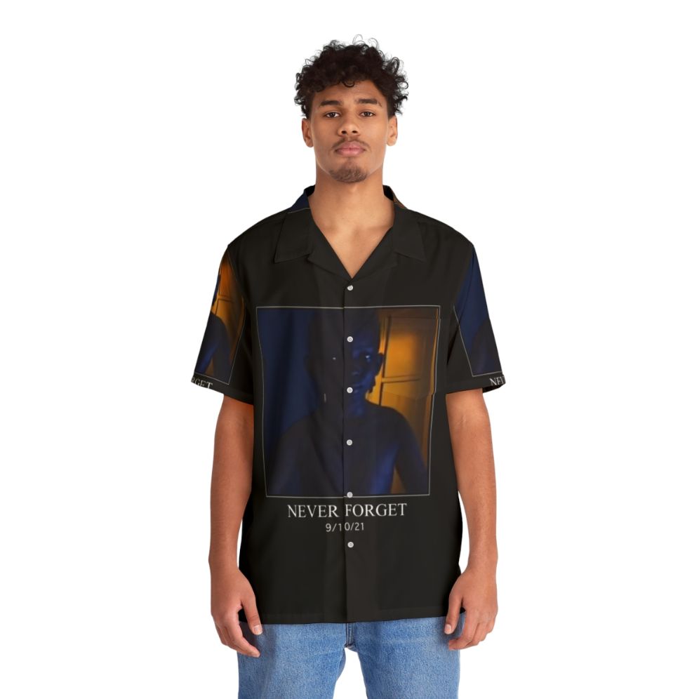 Vibrant Hawaiian shirt featuring the "9 + 10 = 21" meme - Lifestyle