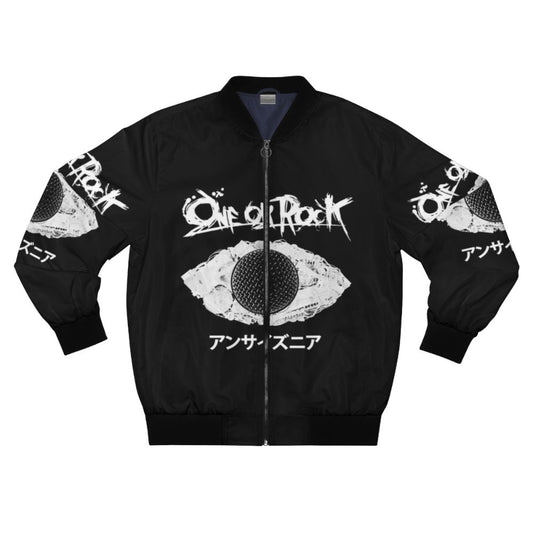 One Ok Rocks Vintage Concert Bomber Jacket with Punk and Hard Rock Inspired Design