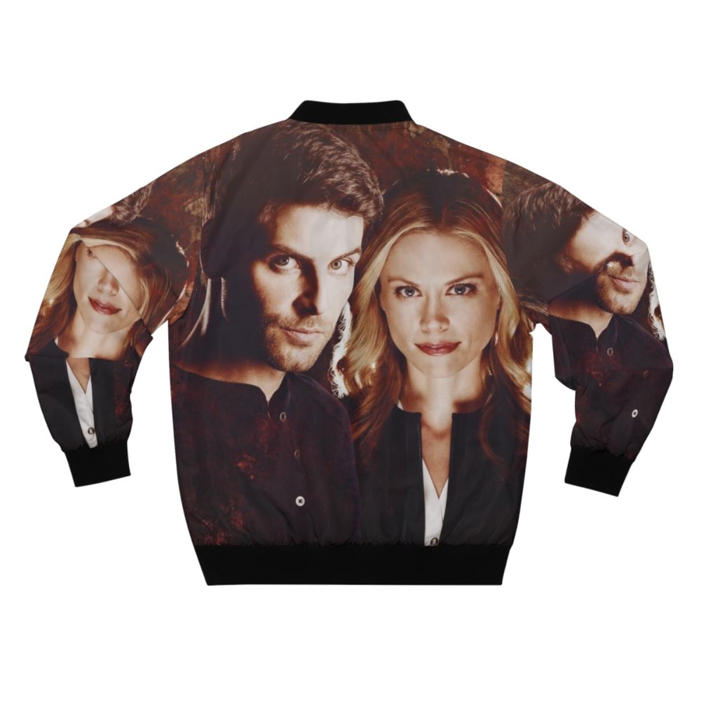 Nick Burkhardt and Adalind Schade Grimm-themed bomber jacket - Back