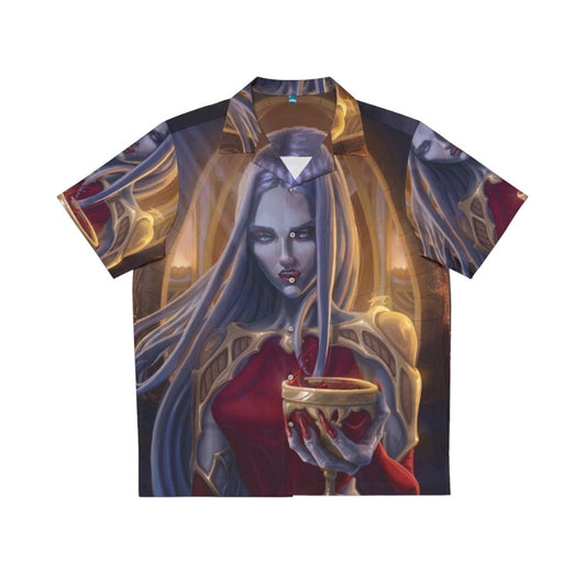 Castlevania Carmilla Dark Fantasy Vampire Hawaiian Shirt