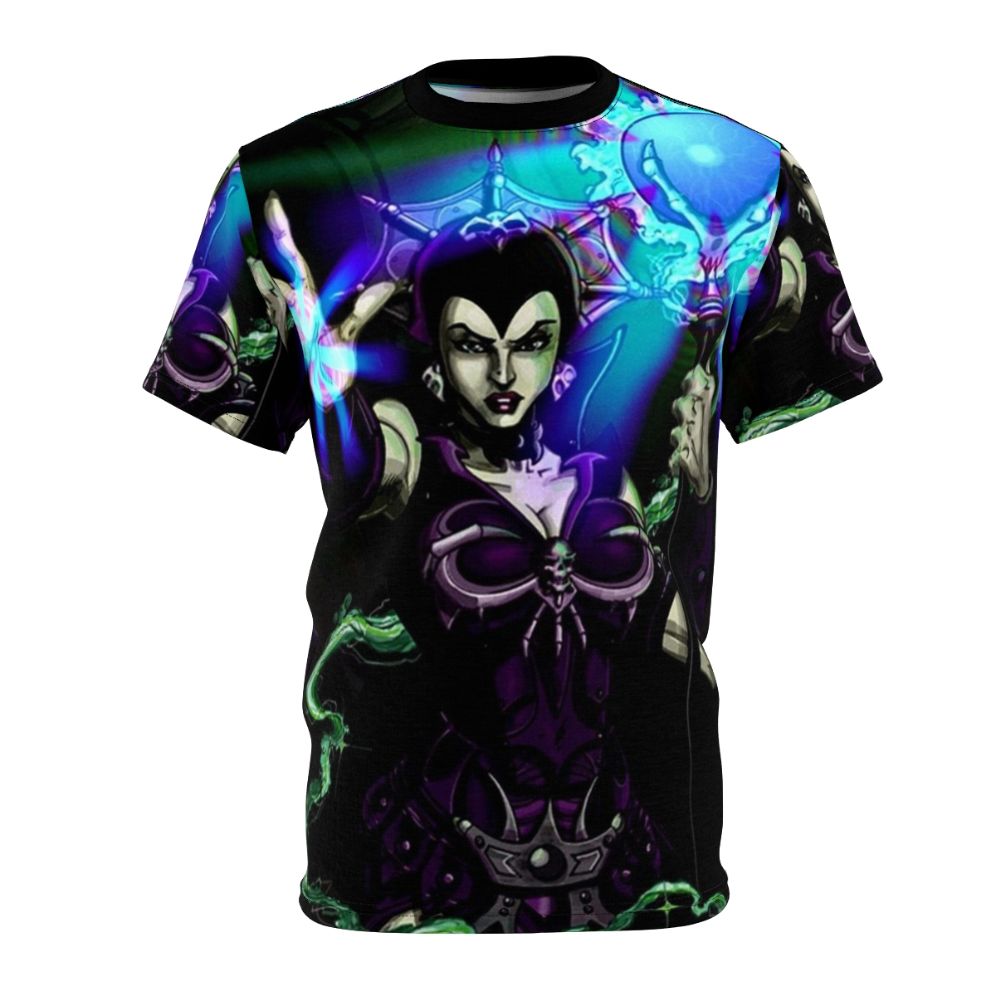 Ice Queen Fantasy Art Design on a T-shirt