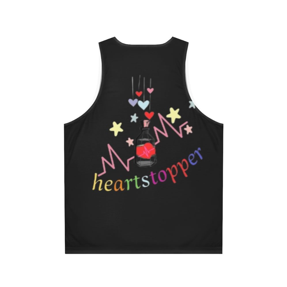 Heartstopper Valentine's Day Bisexual Unisex Tank Top - Back