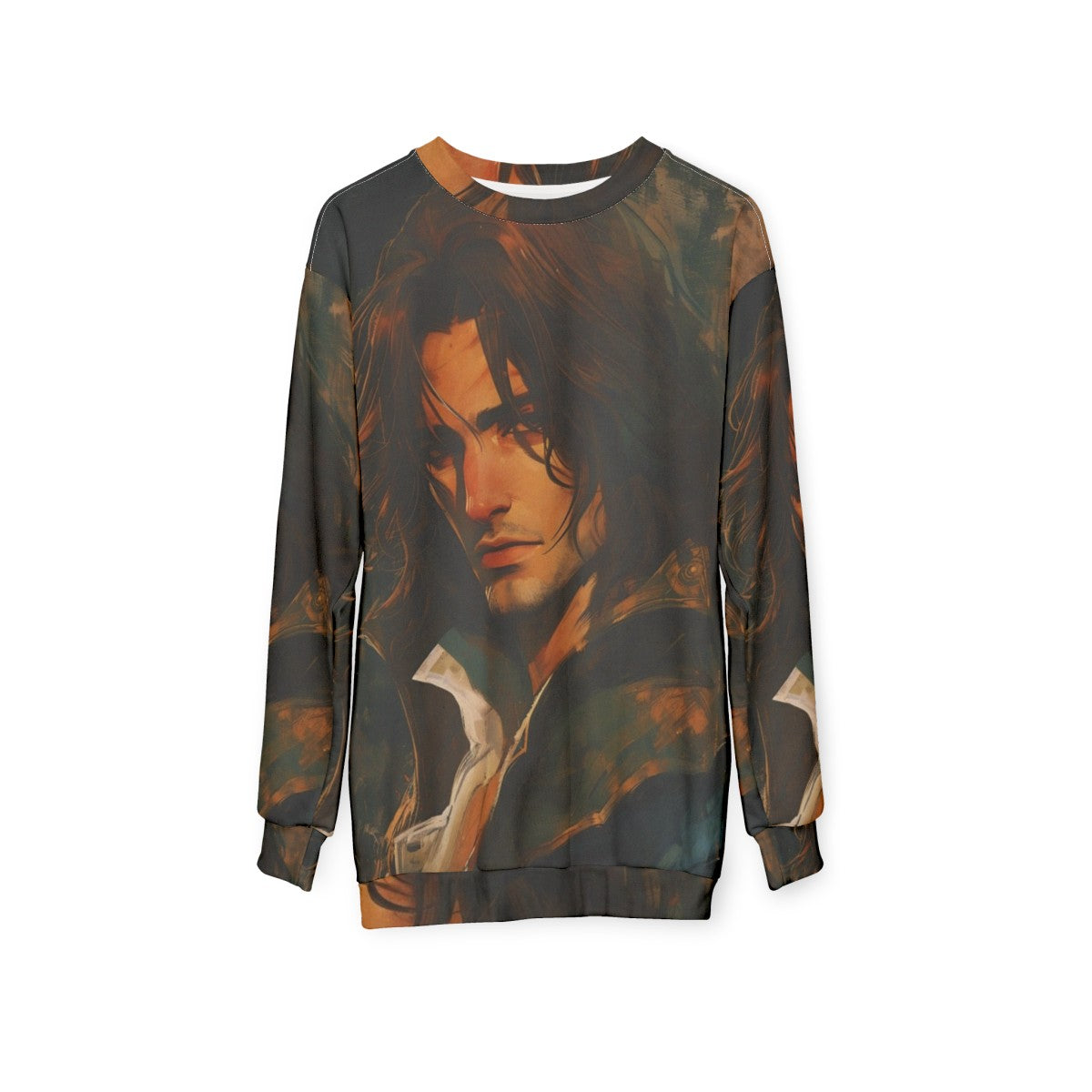 Trevor Belmont Castlevania Sweatshirt - hanging