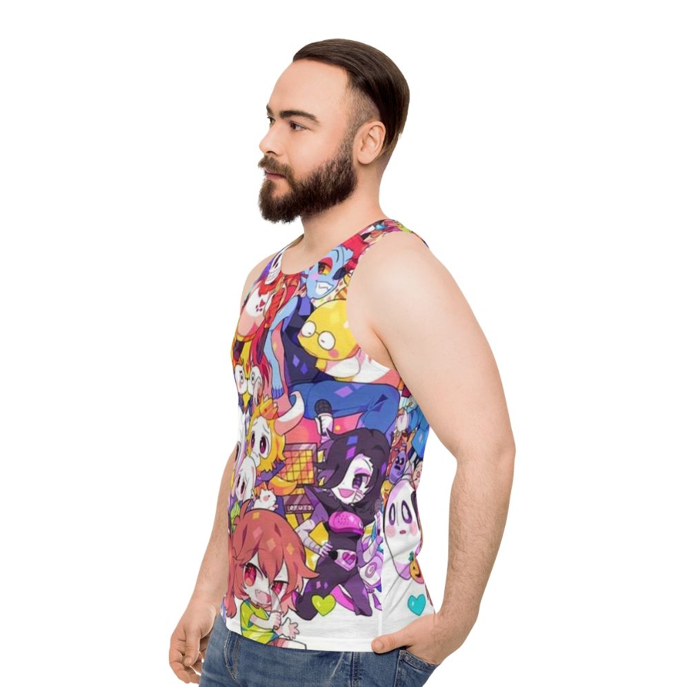 Undertale Unisex Tank Top - men side