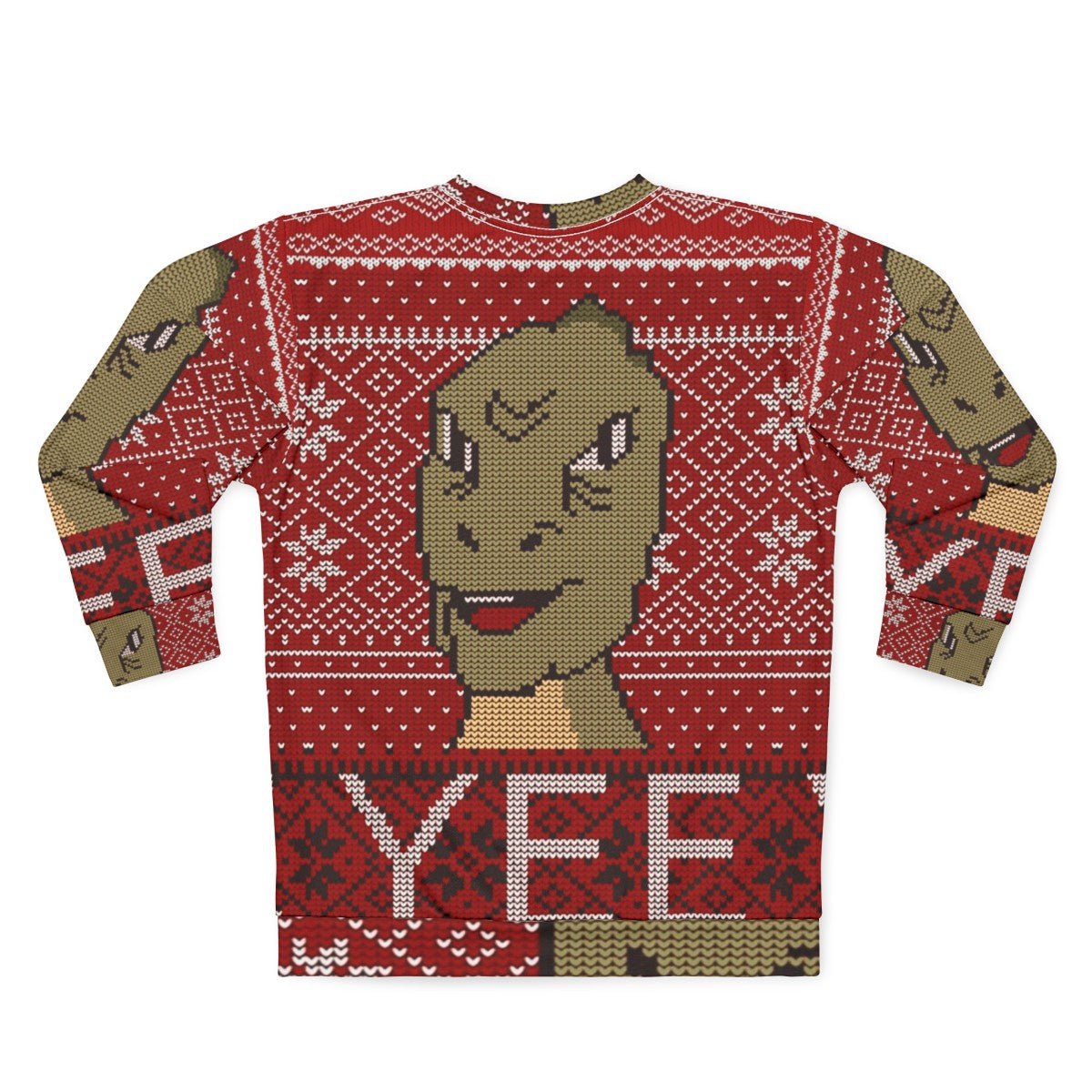 Yee Ugly Christmas Sweater 2019 Meme Sweatshirt - Back