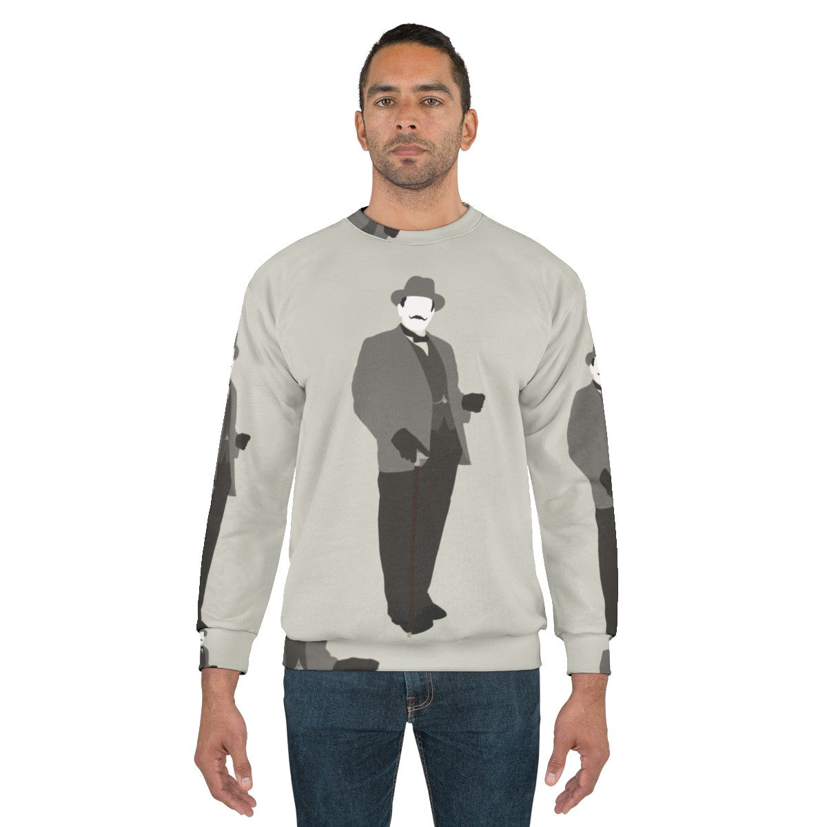 Great Detectives Hercule Poirot Sweatshirt - men