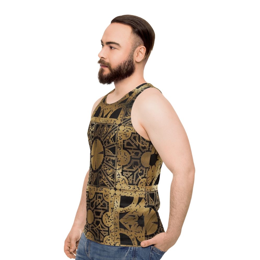 Hellraiser Lament Configuration Unisex Tank Top - men side