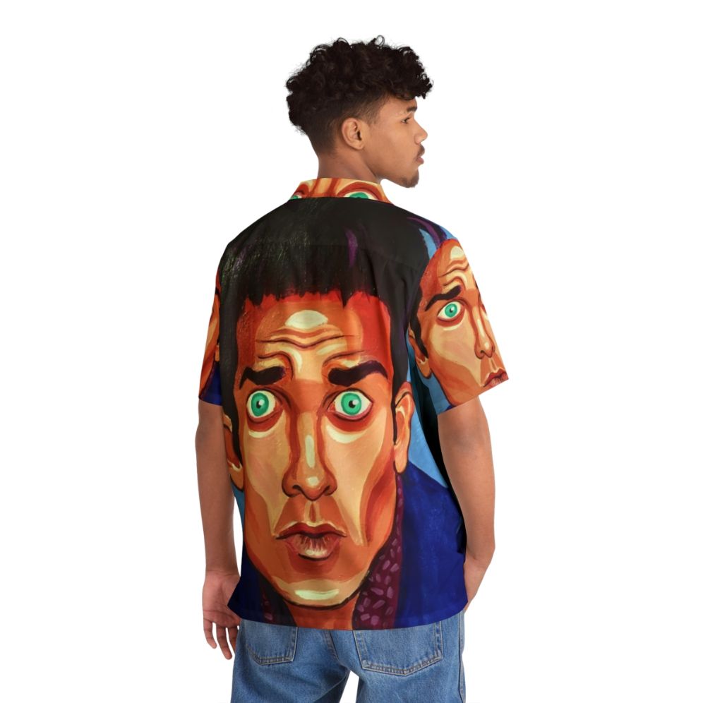 Zoolander Blue Steel Hawaiian Shirt - People Back