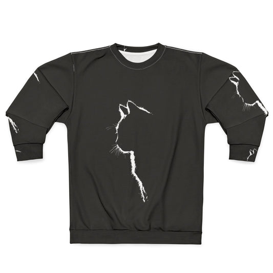 Cat Silhouette Sweatshirt