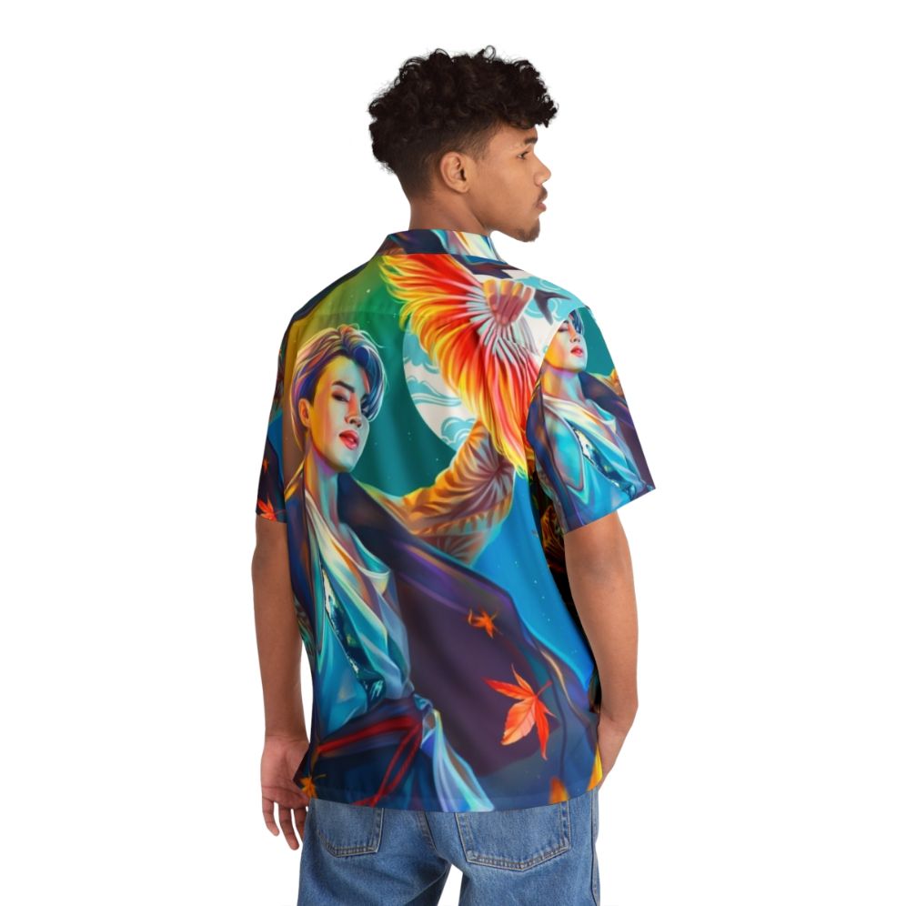 Jimin Inspired Idol Hawaiian Shirt - People Back