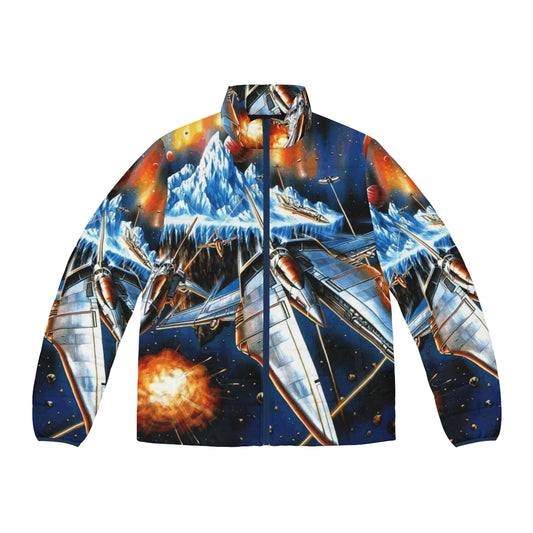 Gradius Gaiden PlayStation scrolling shooter video game puffer jacket