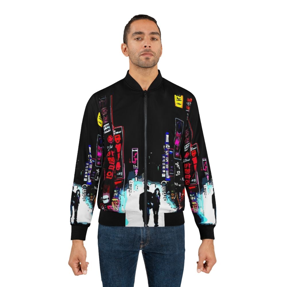 Retro bomber jacket with 'Oldboy' movie-inspired design - Lifestyle