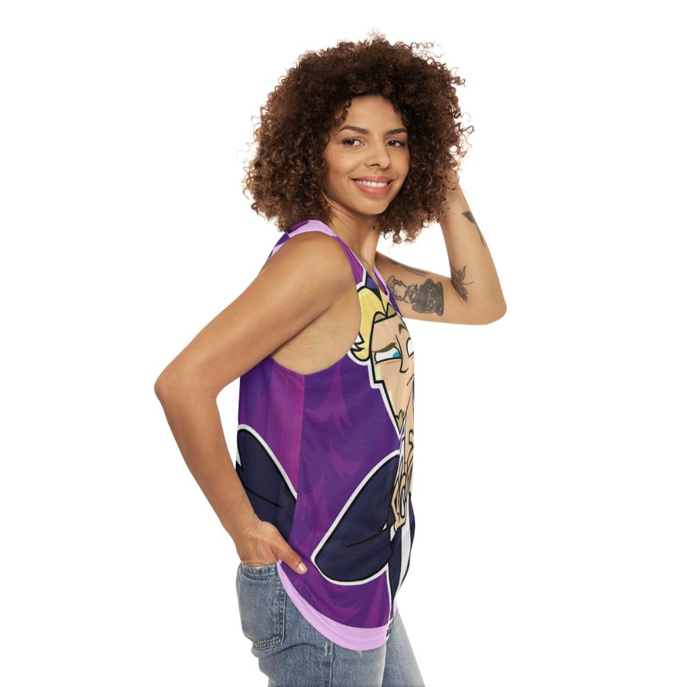 Adventure Camp Unisex Tank Top - women side