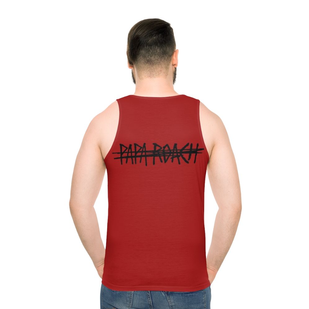 Papa Roach Unisex Tank Top - men back