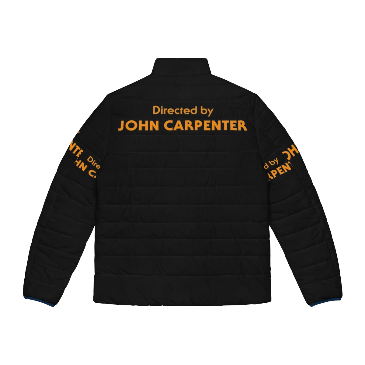 Halloween John Carpenter Puffer Jacket featuring the iconic slasher film - Back