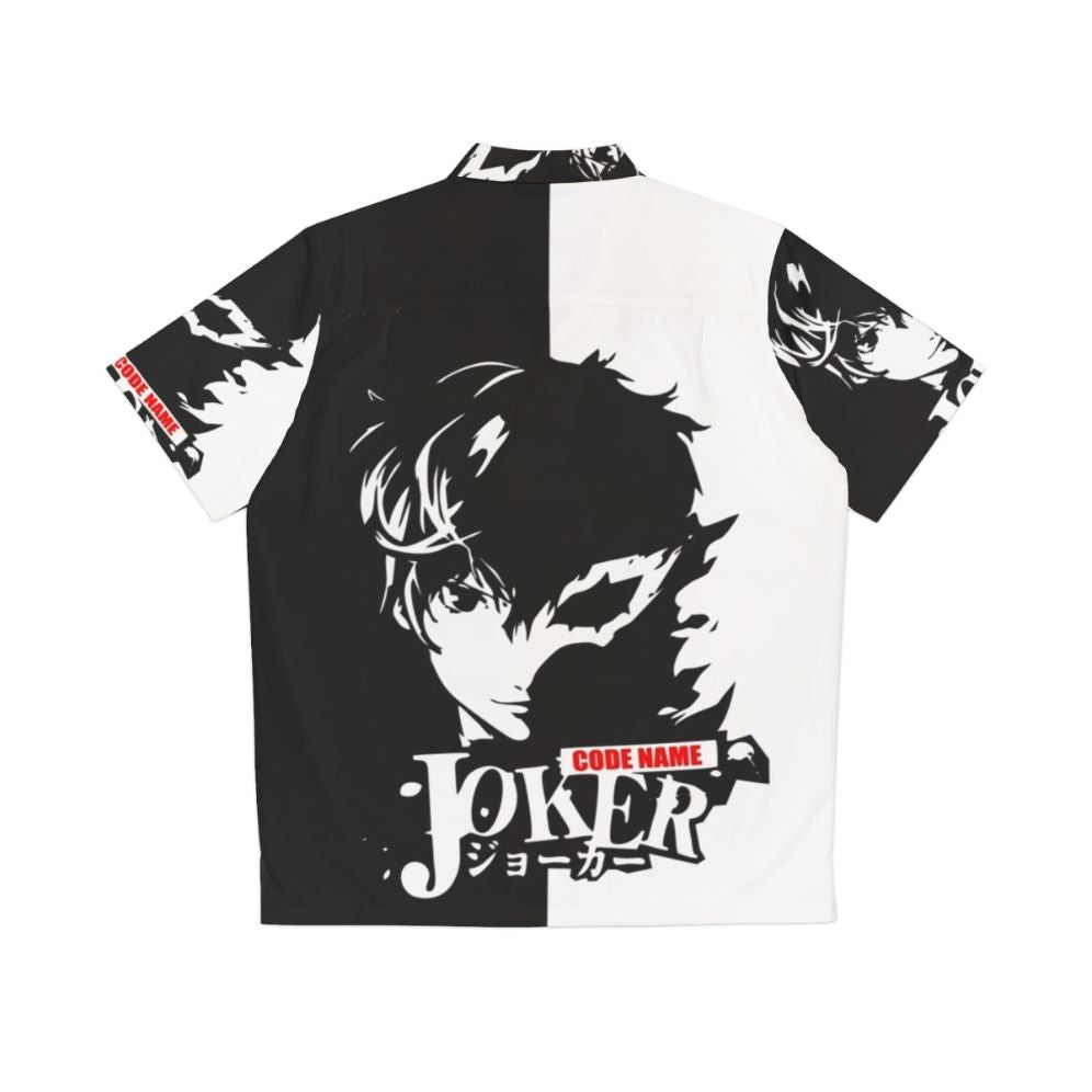 Dark Side Persona 5 Hawaiian Shirt - Back