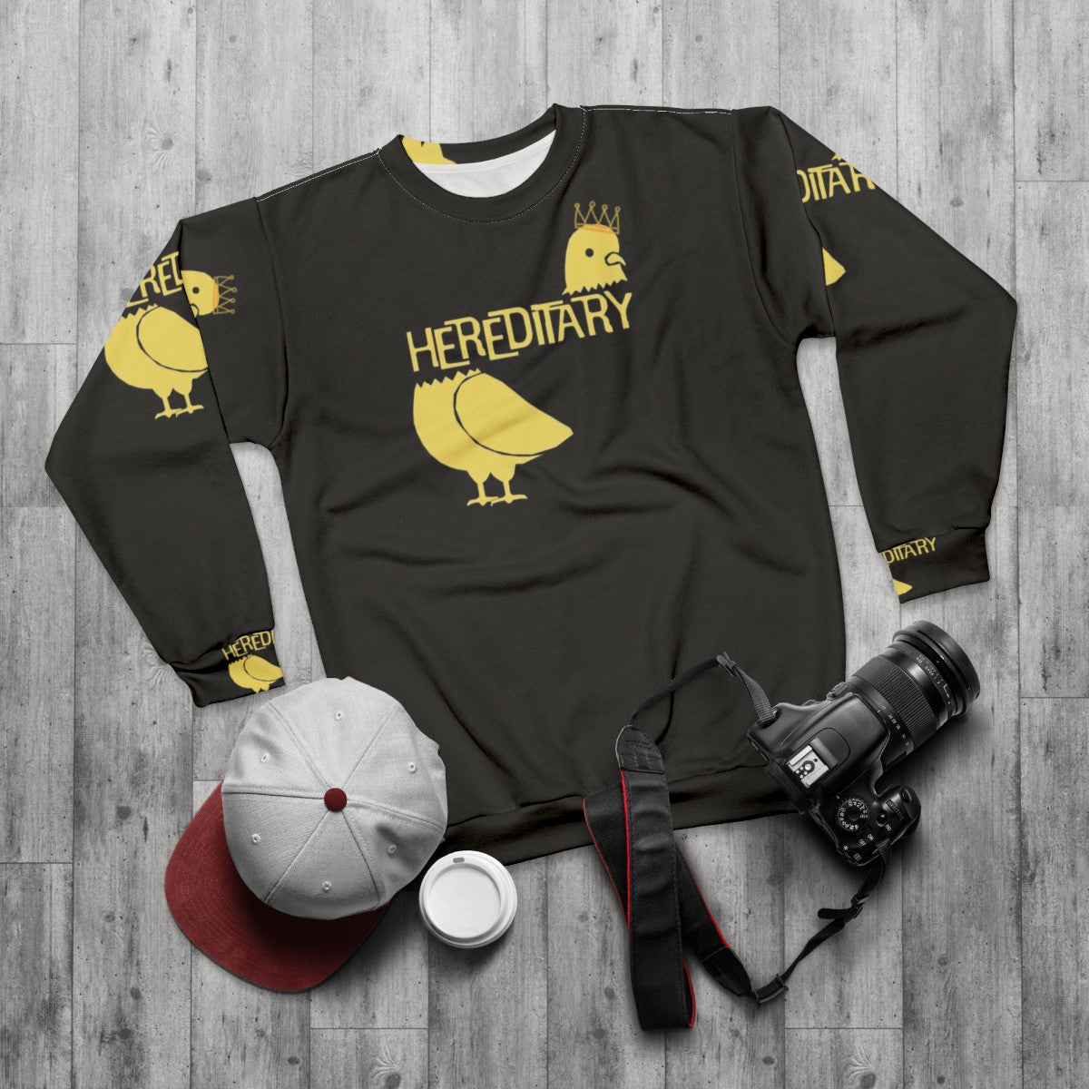 Hereditary Horror Movie Sweatshirt - flat lay