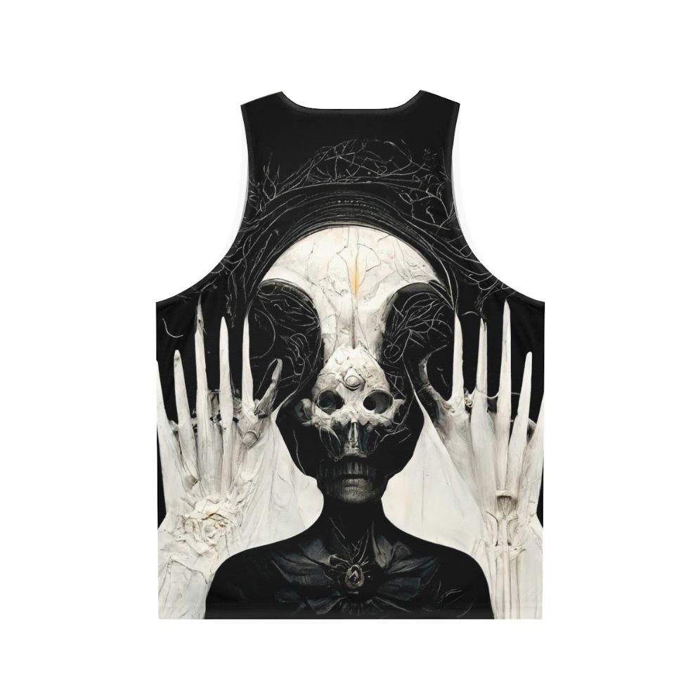 HR Giger Necronomicon Unisex Tank Top - Back