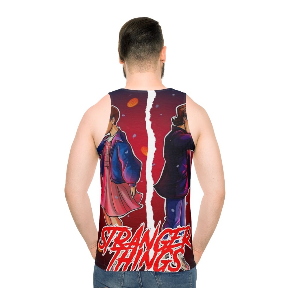 Stranger Things Fanart Unisex Tank Top - men back