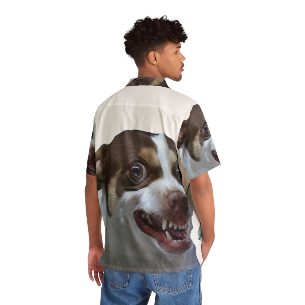 Mr Bubz Funny Chihuahua Hawaiian Shirt - People Back