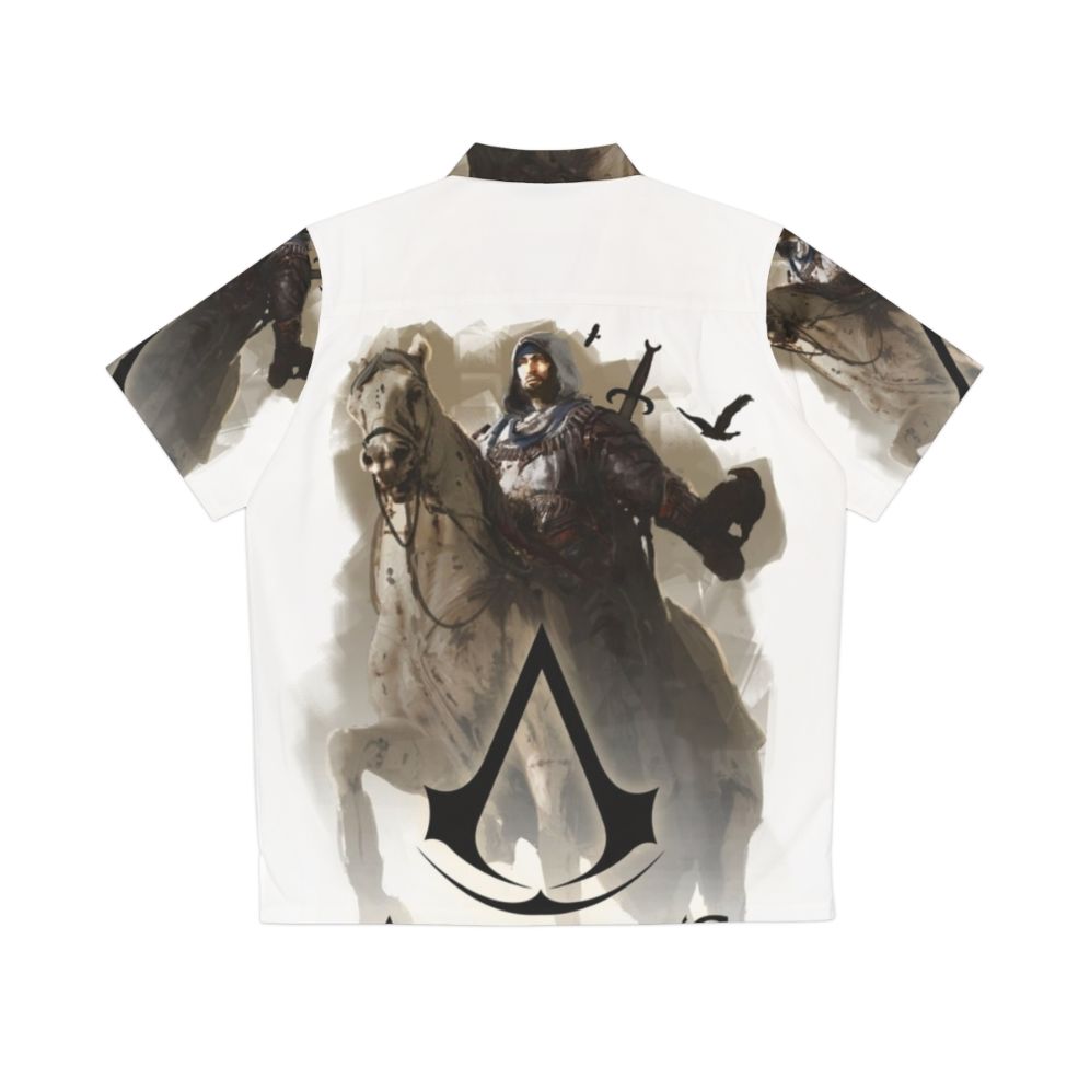 Assassin's Creed Mirage Basim Ibn Ishaq Hawaiian Shirt - Back