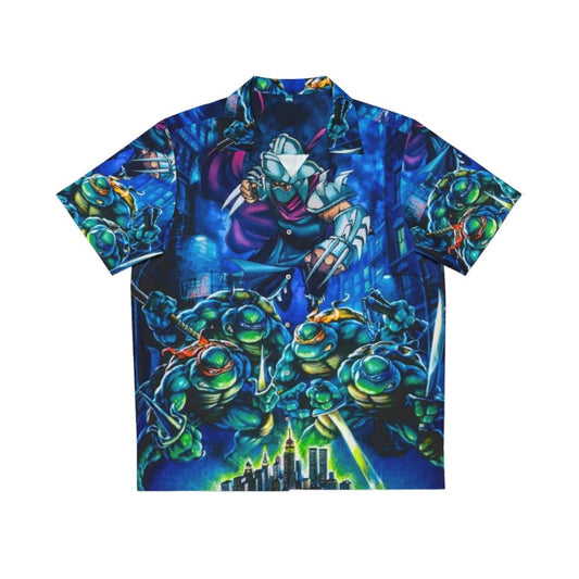 Teenage Mutant Ninja Turtles Hyper Stone Manhattan Hawaiian Shirt