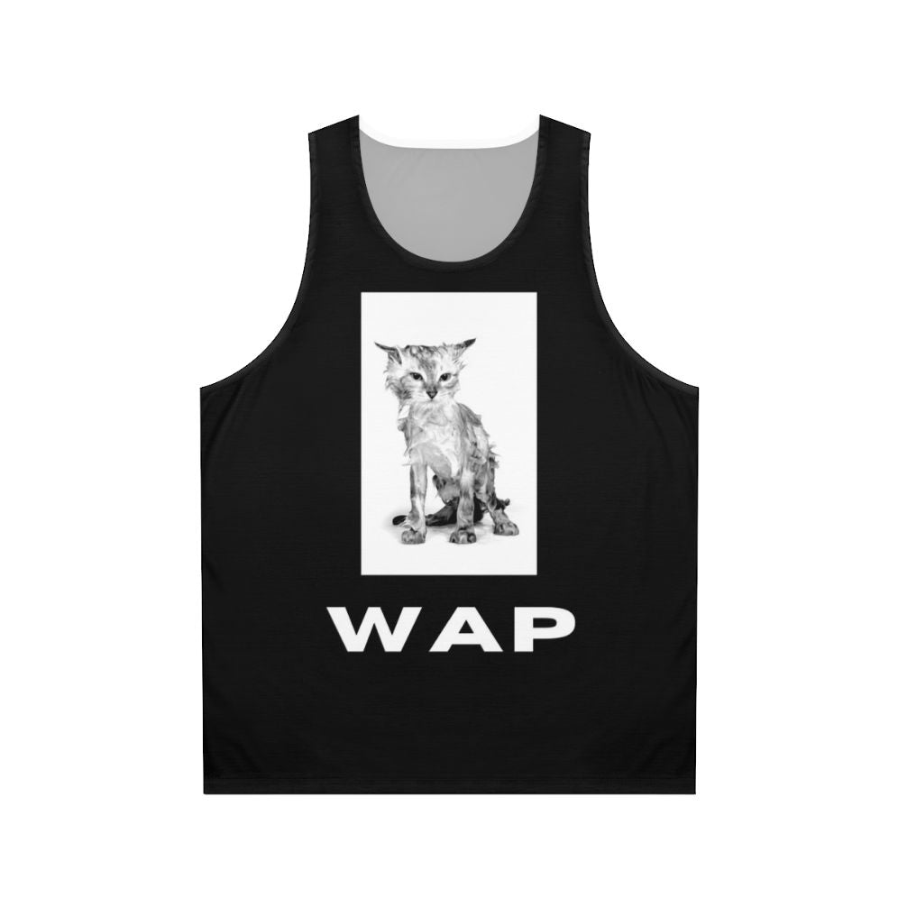 Unisex cat lover tank top