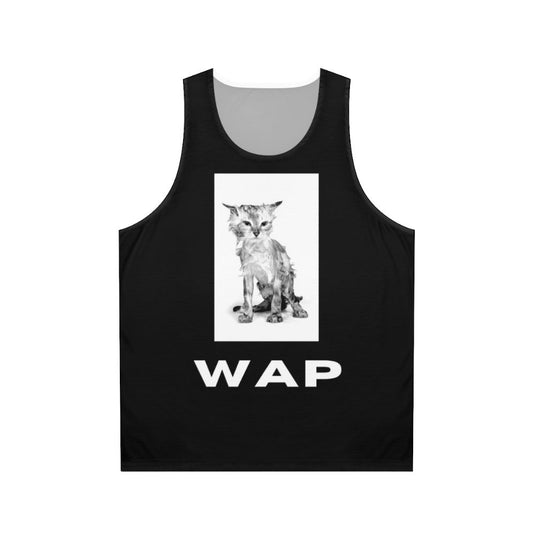 Unisex cat lover tank top