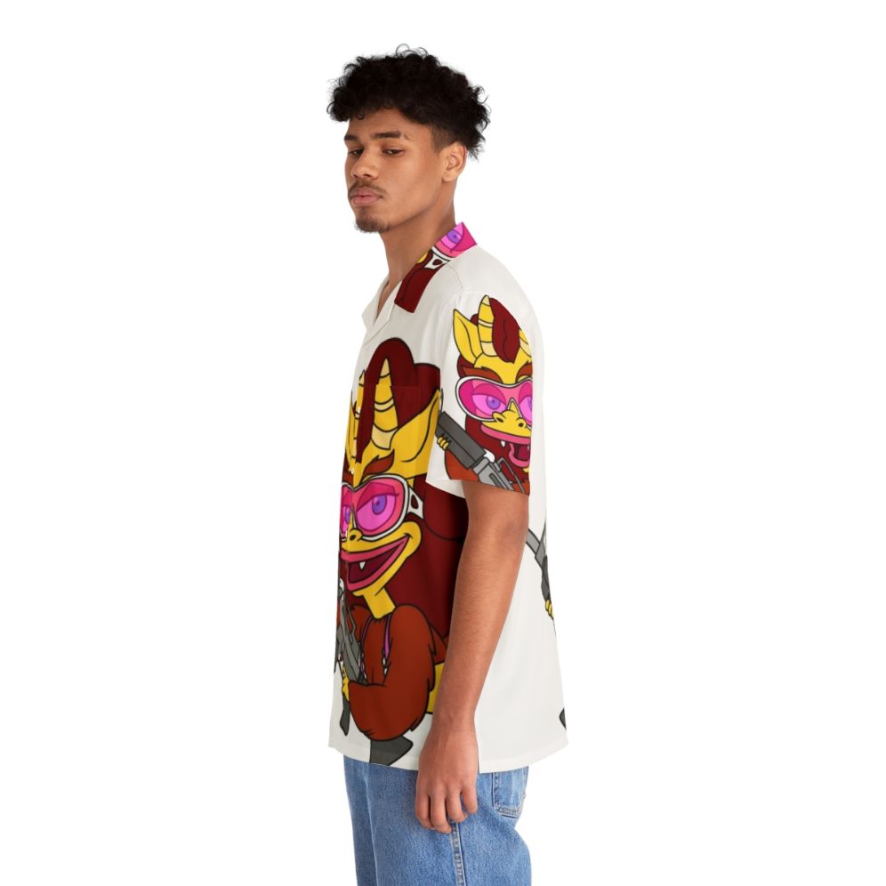 Big Mouth Connie Hawaiian Shirt - People Left