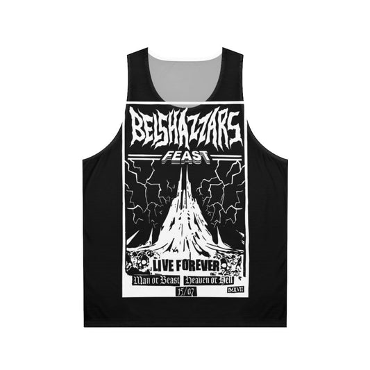 Belshazzar's Feast Unisex Heavy Metal Tank Top