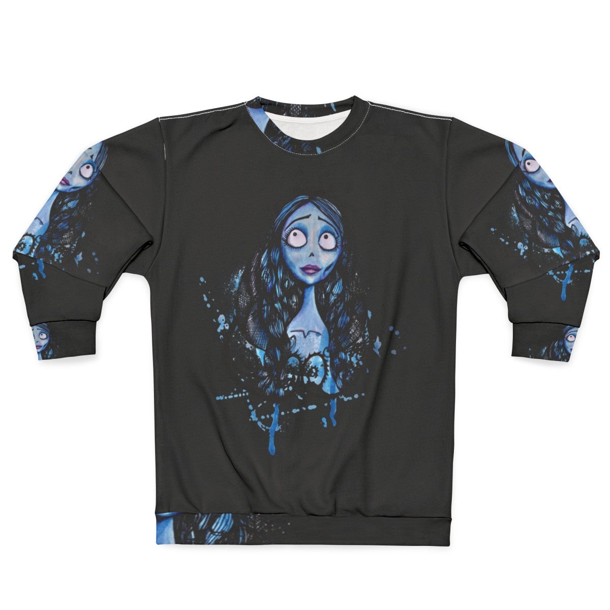 Watercolor Corpse Bride Sweatshirt