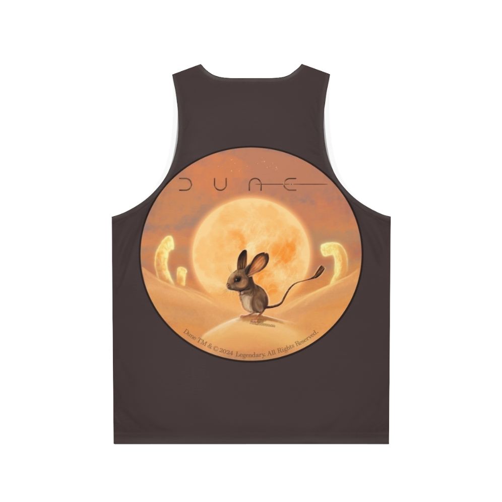 Dune movie inspired unisex tank top - Back