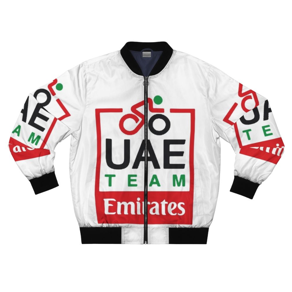 UAE Team Emirates Pro Cycling Bomber Jacket with Tadej Pogacar