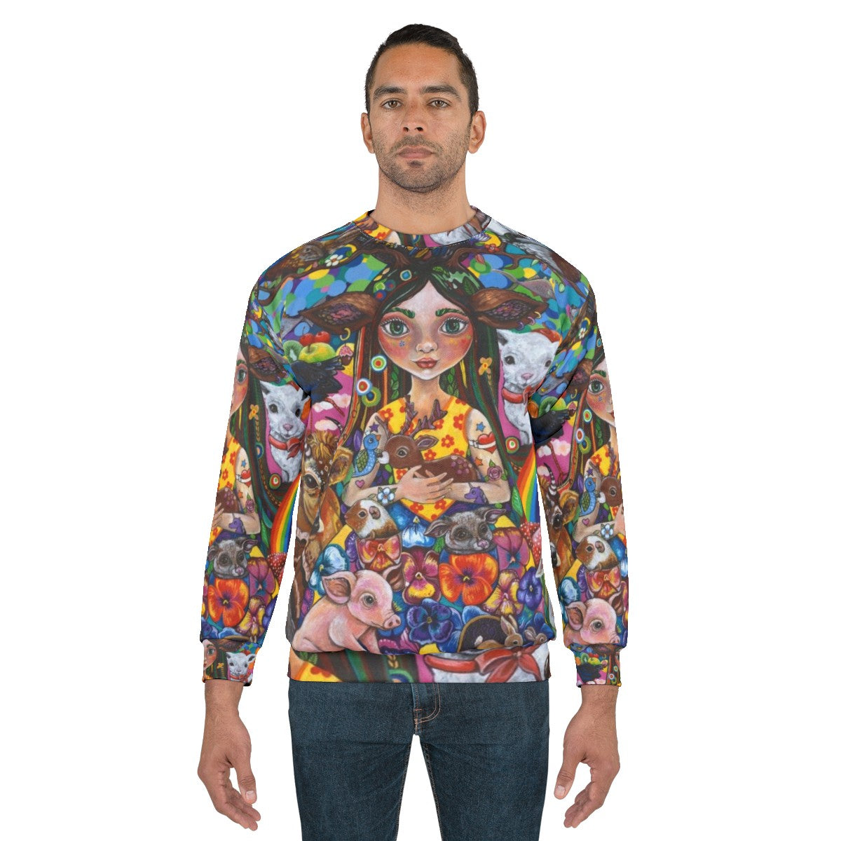 Earth Protector Goddess Sweatshirt - men