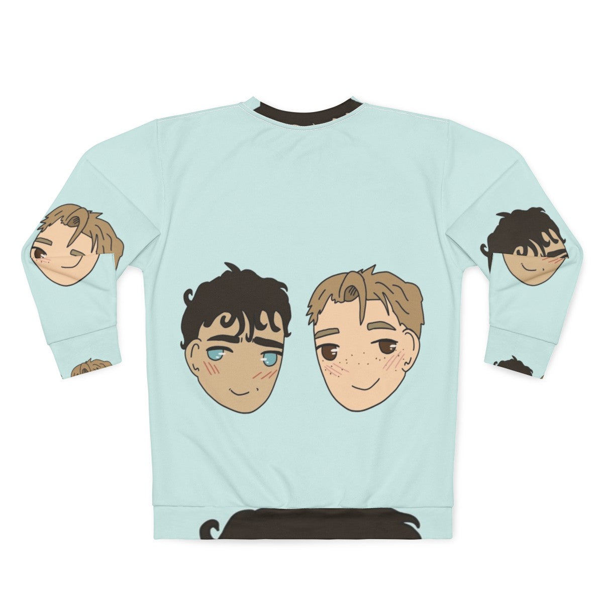 Nick and Charlie Heartstopper Sweatshirt - Back