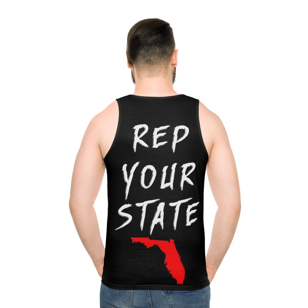 Florida State Unisex Tank Top - men back