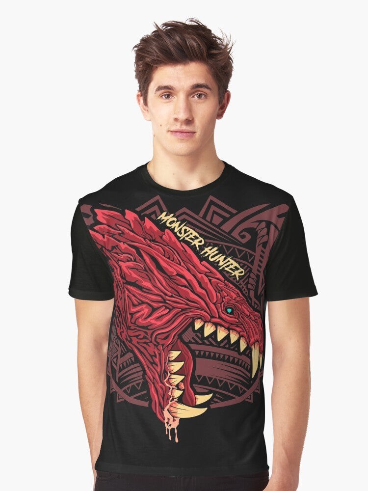 Odogaron Monster Hunter World Graphic T-Shirt - Men