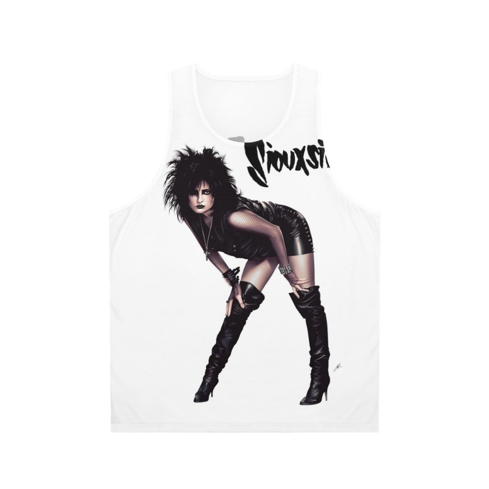 Siouxsie Sioux goth rock band unisex tank top