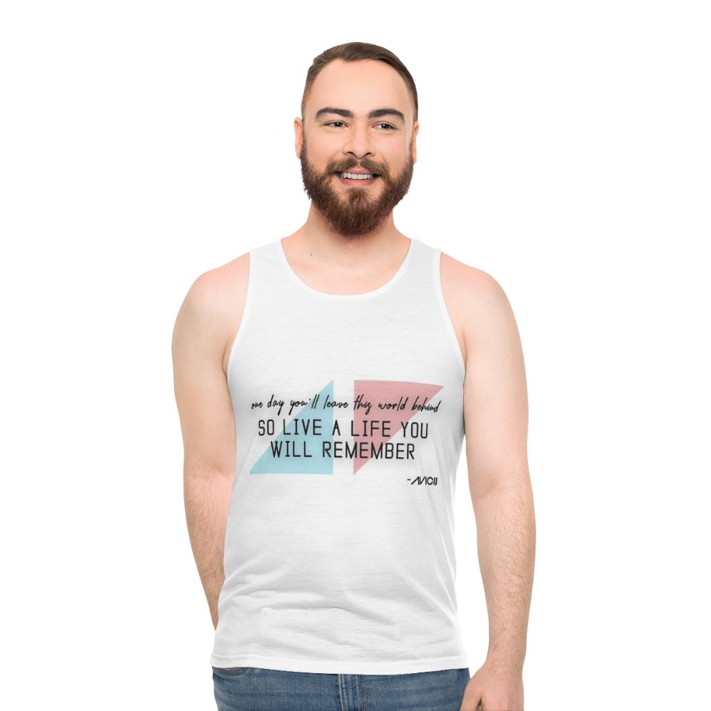 Avicii Tribute Unisex Tank Top - men