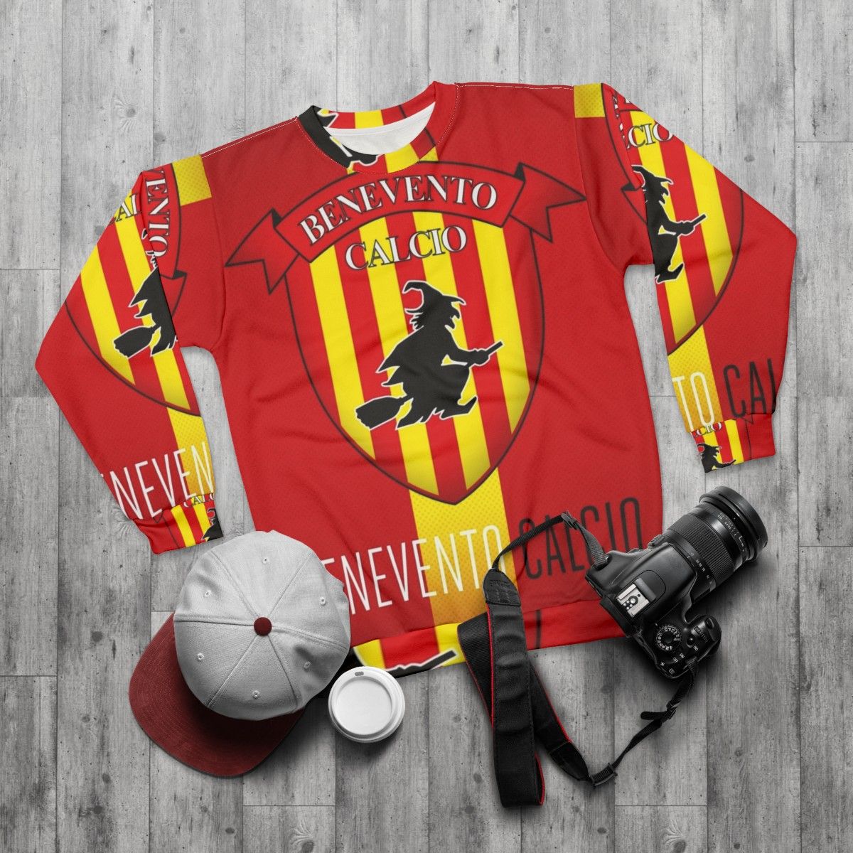 Benevento Football Sweatshirt - flat lay