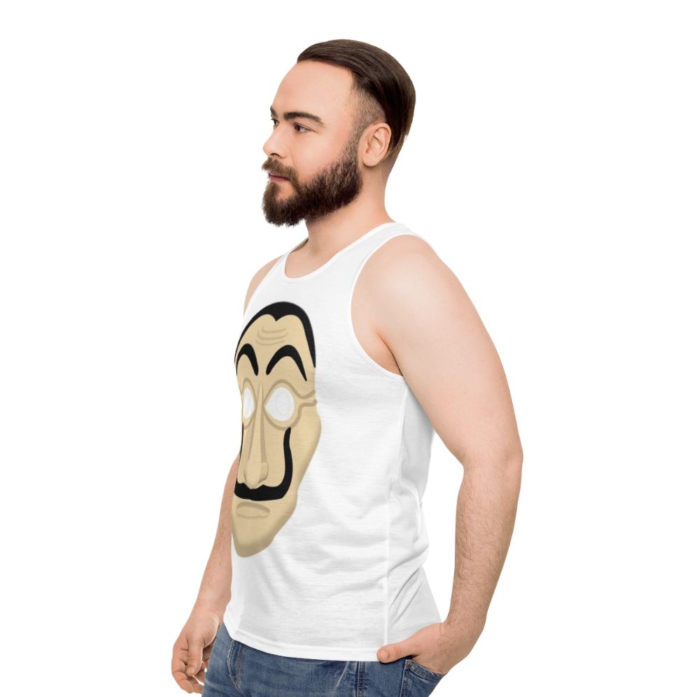 Money Heist Unisex Tank Top - men side