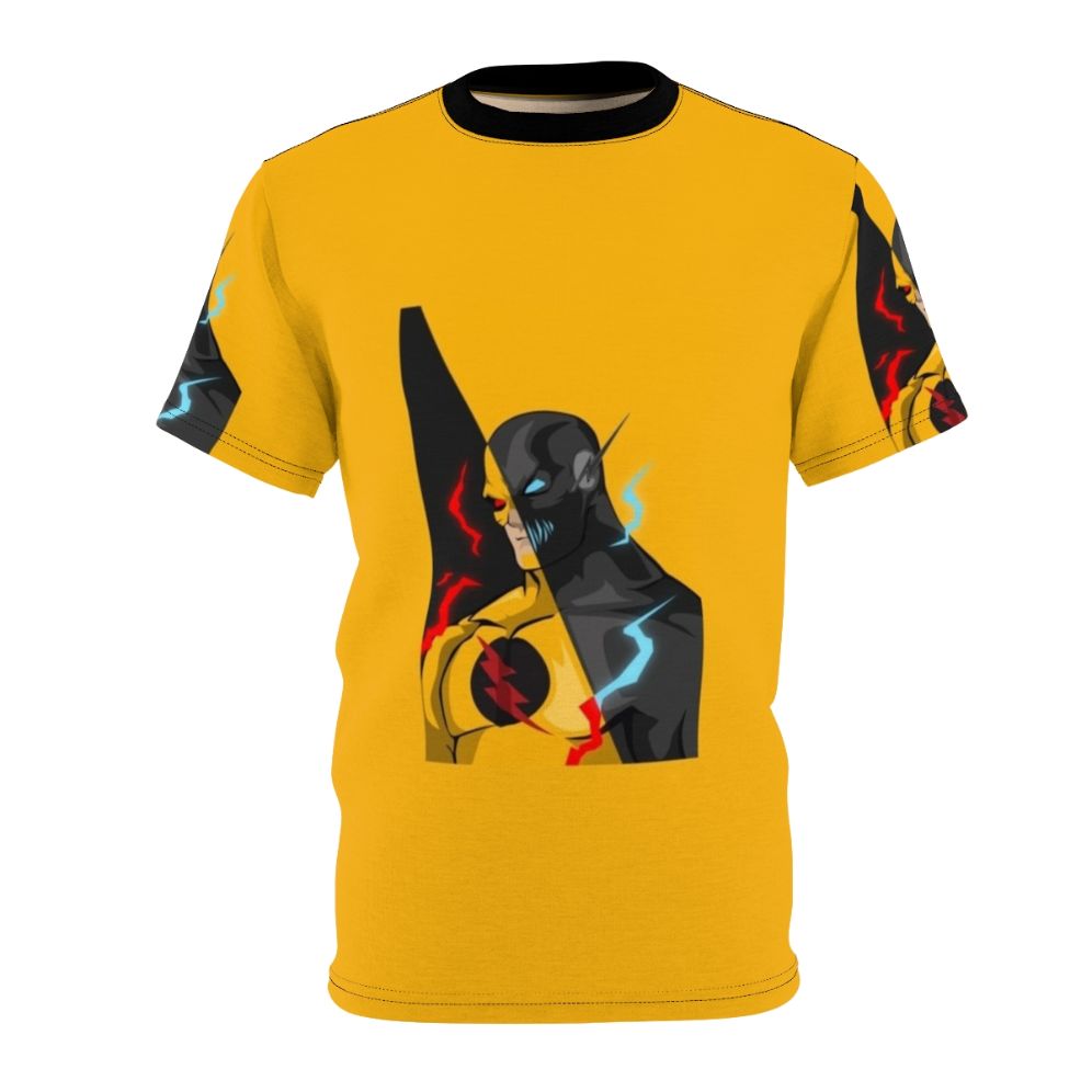 Superhero themed Zoom inspired t-shirt with bold graphic design