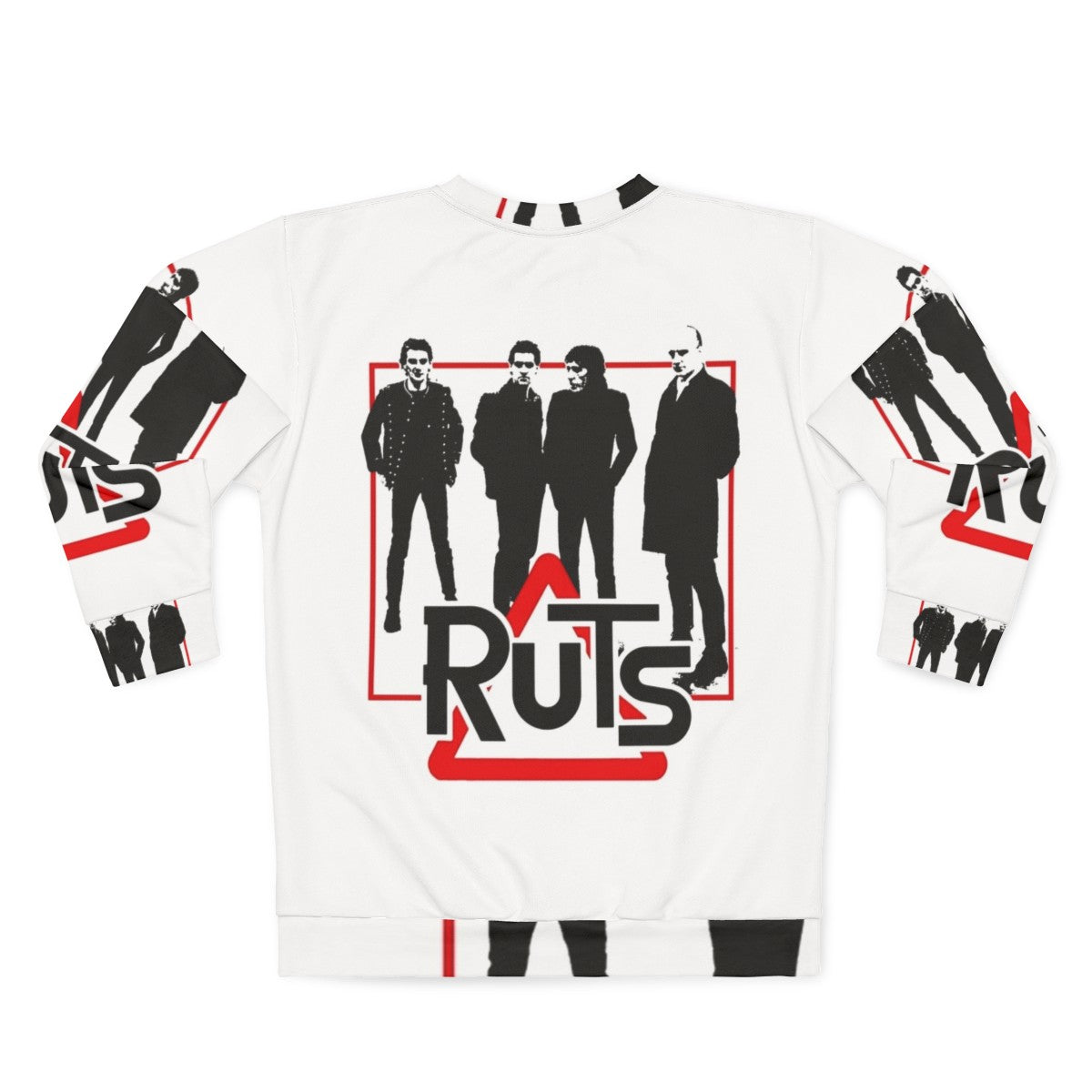 Vintage The Ruts Punk Rock Sweatshirt - Back